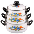 3pcs(16/18/20) sets enamel cookware cassrole pot
3pcs(16/18/20) sets enamel cookware cassrole pot 